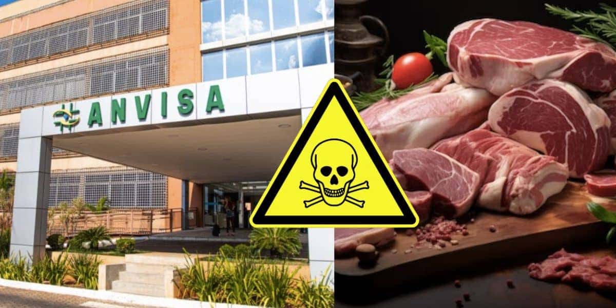Anvisa, alerta e carnes (Fotos: Reproduções / Internet / Freepik)