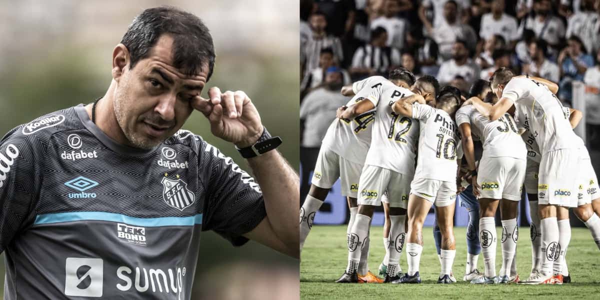 Carille é treinador do Santos - Foto: Montagem