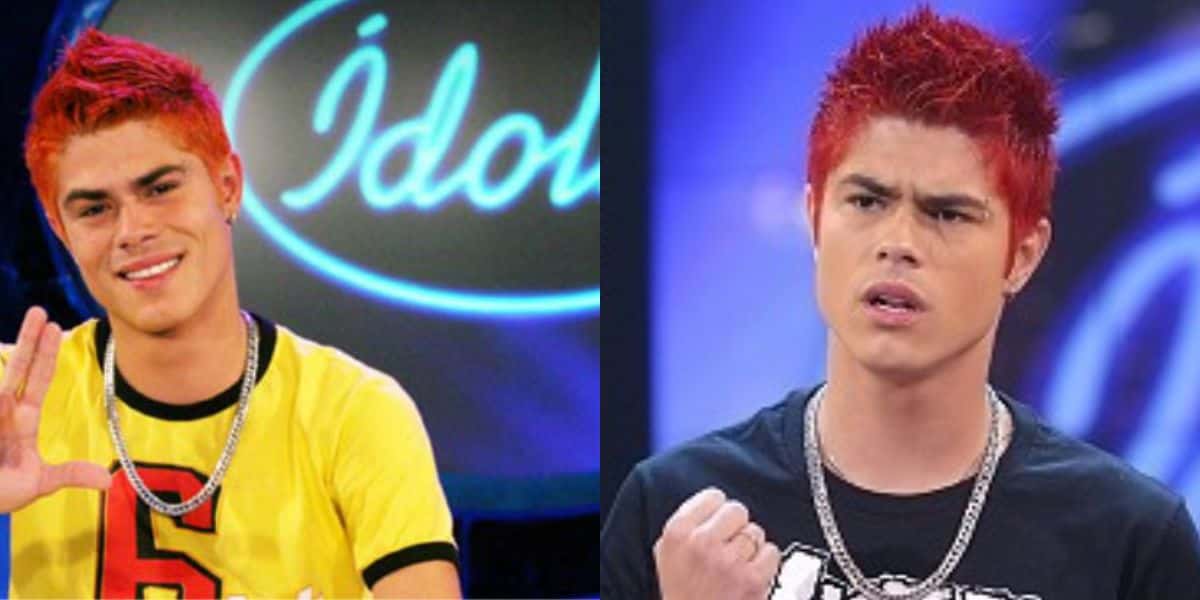 Leandro Lopes, no Ídolos - Foto: SBT