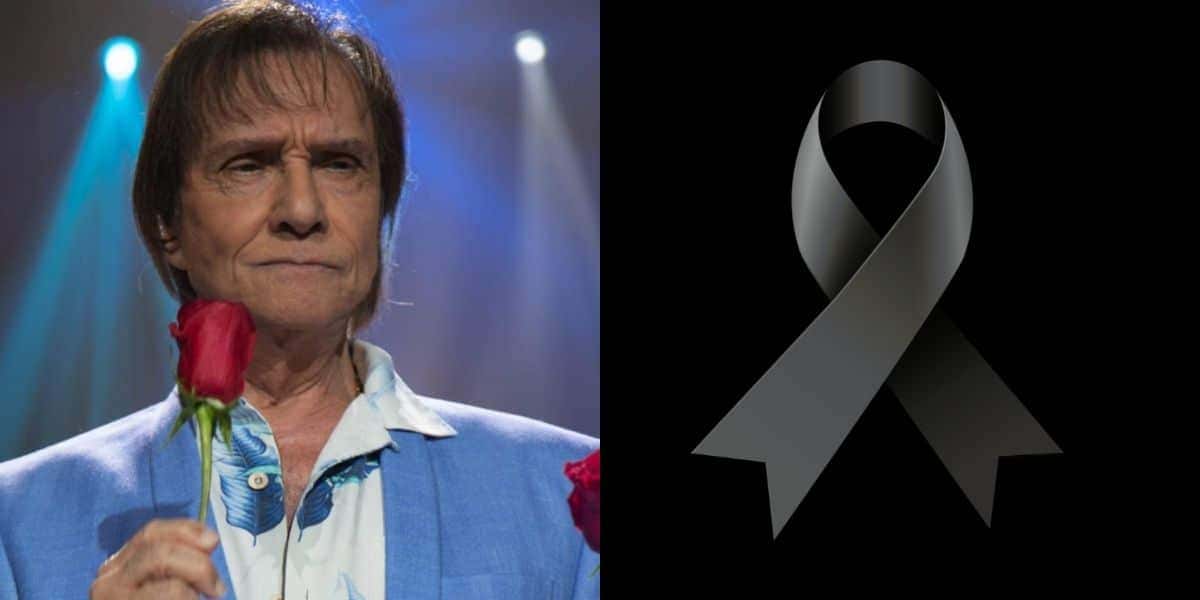 Roberto Carlos de luto (eprodução - Internet)