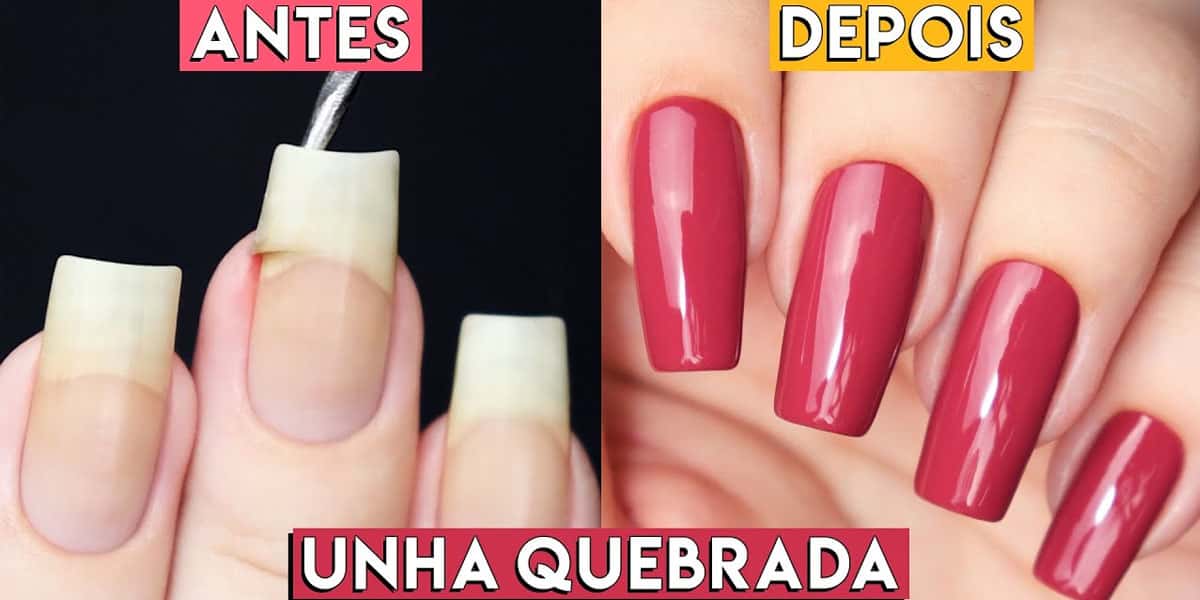 Unha quebrada - Unha com esmalte (Foto: Reprodução - Canal no Youtube Gabriela Becker)