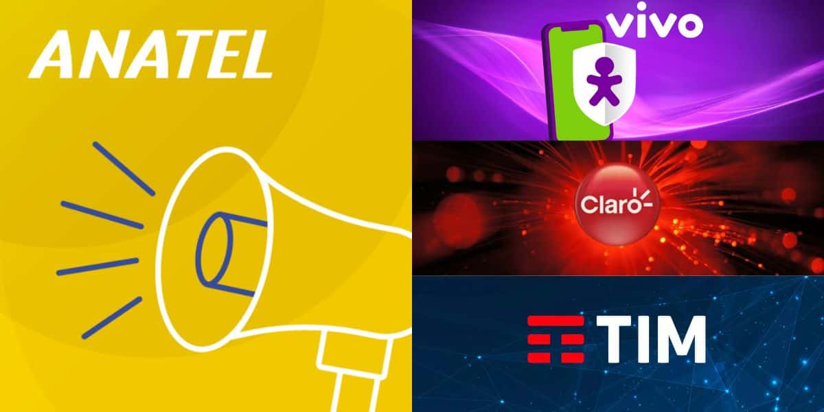 Os clientes da Vivo, Claro e Tim precisar ficar atentos com o alerta da Anatel (Reprodução: Montagem TV Foco)