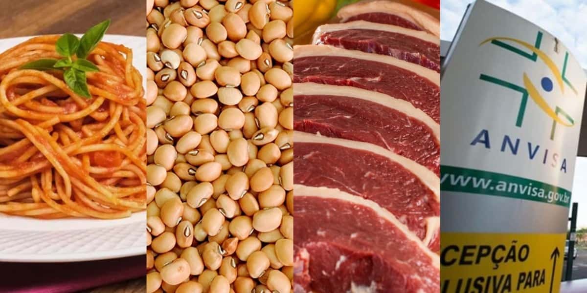 Anvisa decretou a retirada de macarrão, feijão e carne de 3 marcas famosas - Foto: Internet