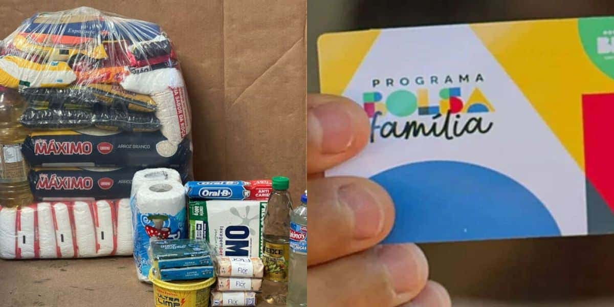 Viradas da cesta básica e vitória do Bolsa Família (Reprodução: Montagem TV Foco)