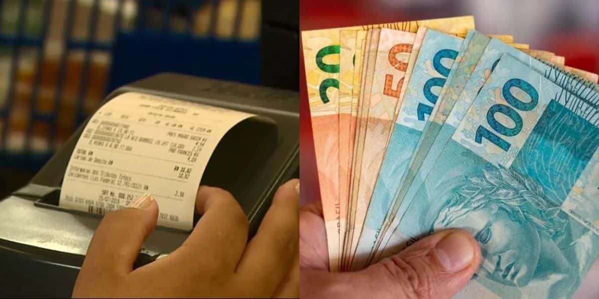 1 milhão para quem coloca CPF na Nota e salário mínimo de R$1.856 (Reprodução: Montagem TV Foco)