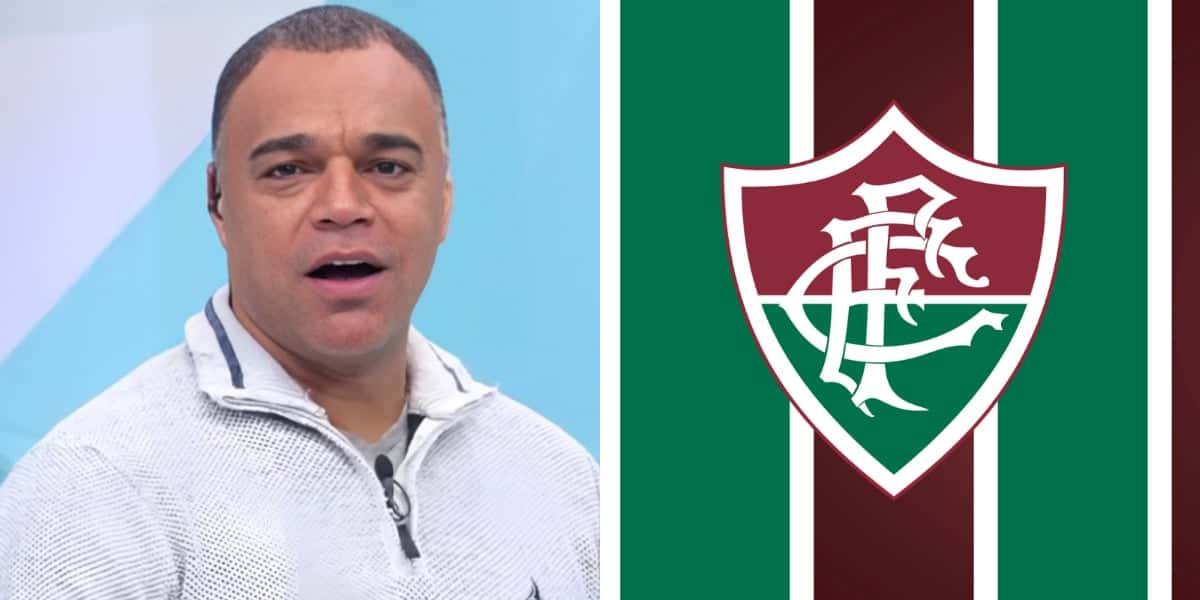 No jogo aberto, Denílson expôs ausência de craque do Fluminense (Foto: Divulgação)