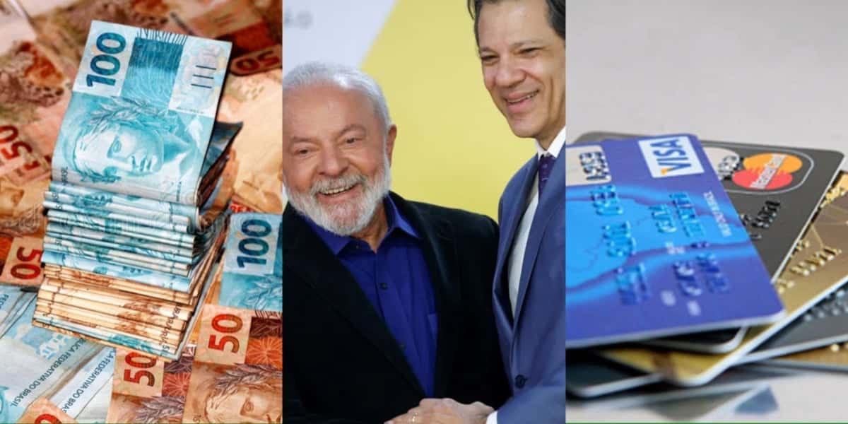 Aumento com R$ 500 agora em março e nova lei do cartão de crédito - Foto: Montagem
