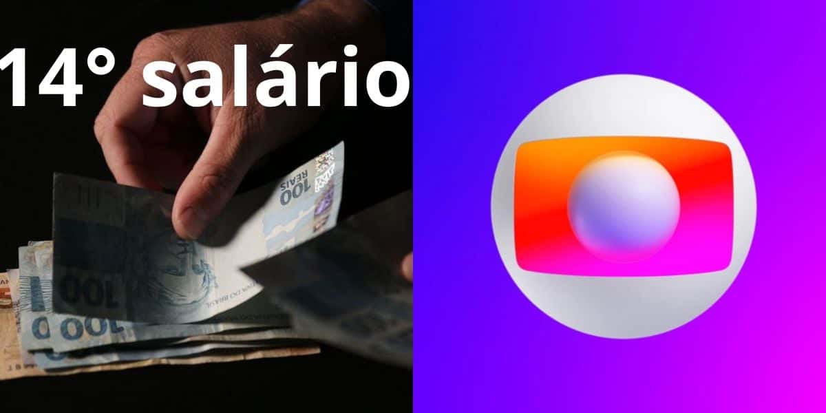 Andamento da aprovação do 14° salário anunciada pela Globo (Reprodução: Montagem TV Foco)