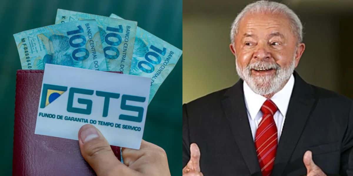 Lula e o FGTS (Foto: Internet)