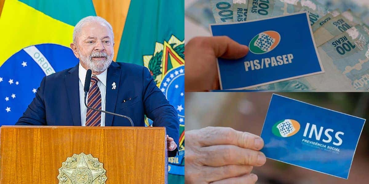 Lula bate martelo sobre antecipação do 13° e PIS/PASEP (Reprodução: Montagem TV Foco)