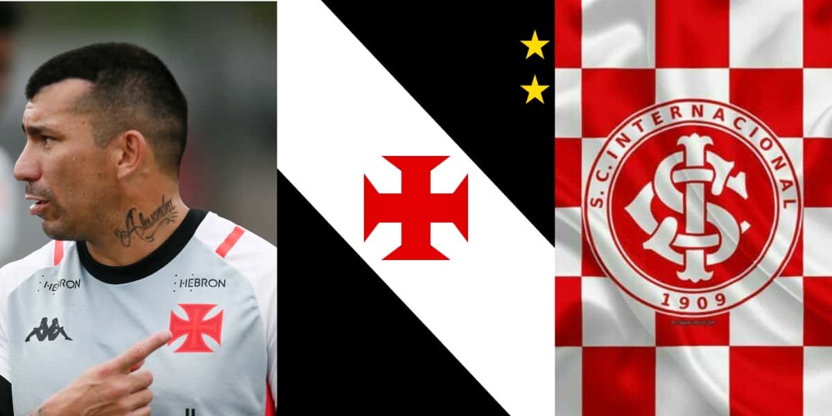 Vasco crava Desfecho de Medel e substituto sendo arrancado do Inter - (Foto: Reprodução / Internet)