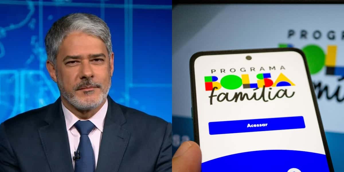 William Bonner fala de notícia do Bolsa Família no Jornal Nacional (Foto: Divulgação)