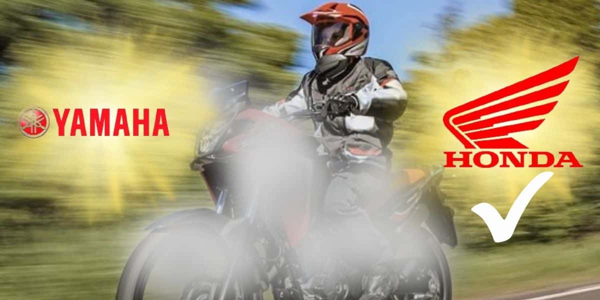 Yamaha e moto da Honda (Foto: Reprodução / Canva)