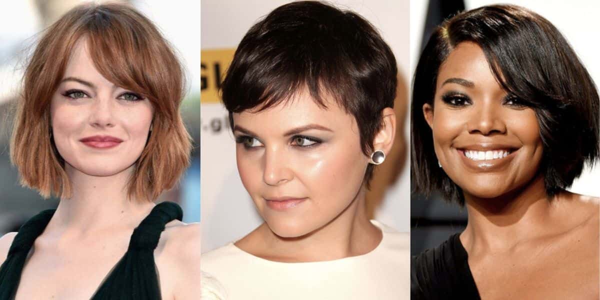 4 cortes de cabelos que afinam o rosto redondo de mulheres 40+ (Reprodução/Montagem/Nova Mulher)