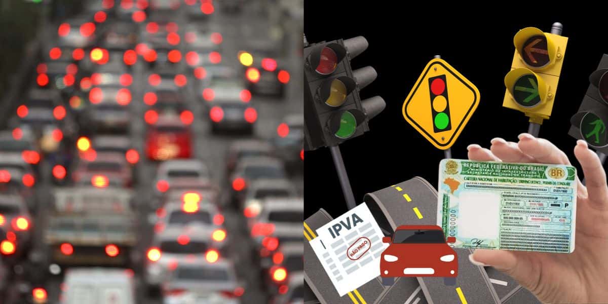 Fim do IPVA, multas e pontos na CNH chegam à lista de motoristas (Reprodução/Montagem/Canva)