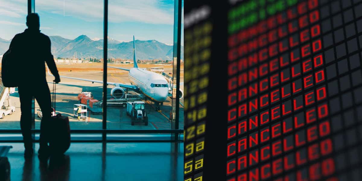 Aeroporto - Voos cancelados (Foto: Reprodução, Montagem - TV Foco)