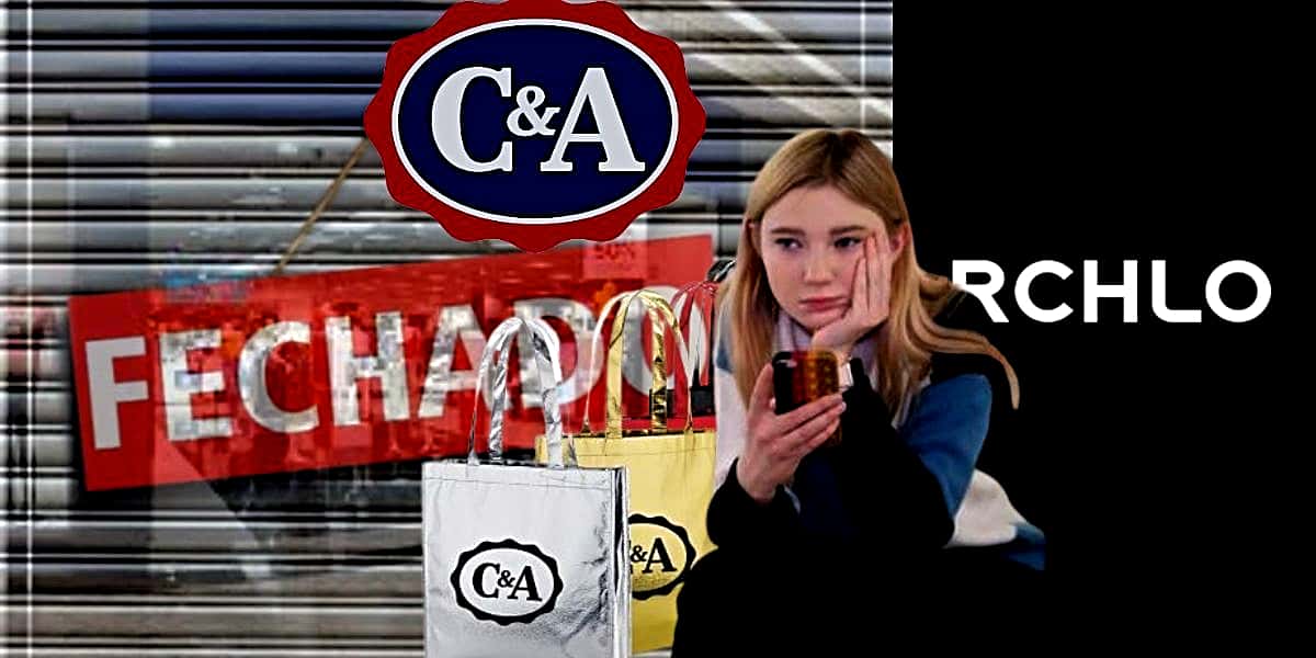 Unidade gigantesca da C&A fechou após anos ativa em grande shopping brasileiro (Foto Reprodução/Montagem/Lennita/Montagem/Tv Foco/ Canva/Logo.Net/Correio de Minas)