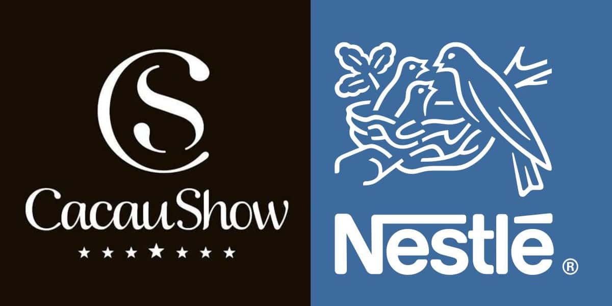 Cacau Show e Nestlé (Foto: Reprodução, Montagem - TV Foco)