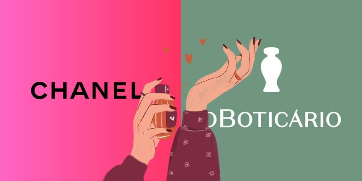 Chanel, Boticário e perfumes (Reprodução - Internet)