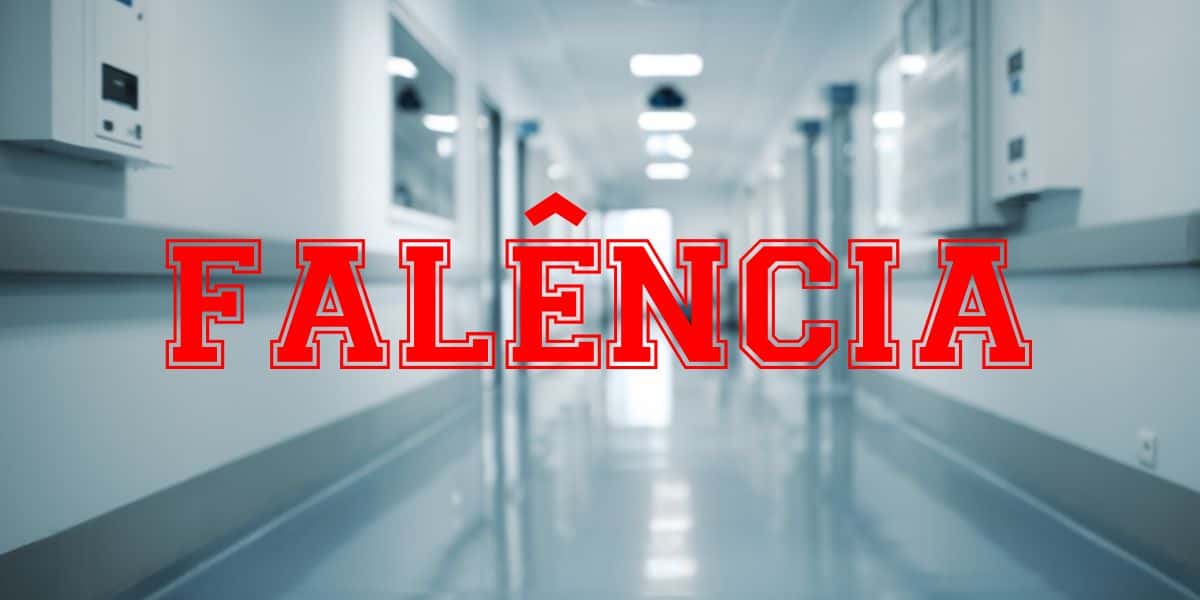 Falência de hospital (Reprodução - Internet)