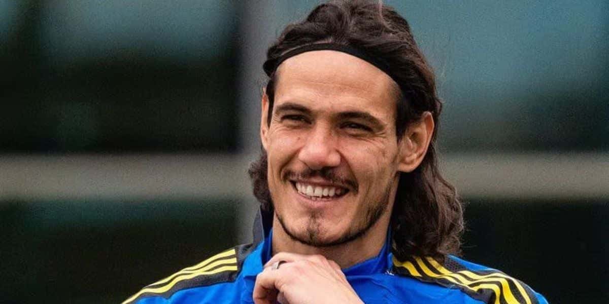 Cavani em ação pelo Boca Juniors (2023 Getty Images, Getty Images South America)