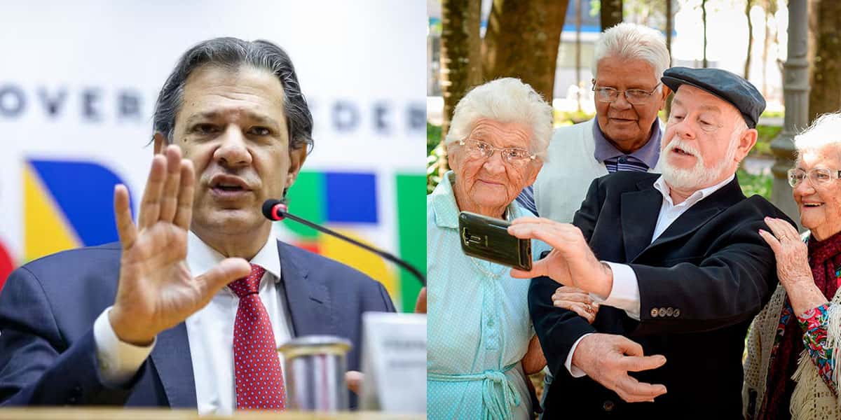 Haddad - Idosos (Foto: Reprodução, Montagem - TV Foco)