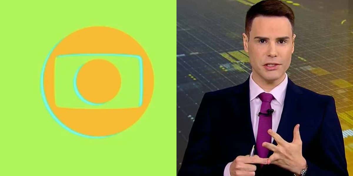 Logo da Globo e Luiz Bacci no Cidade Alerta (Fotos: Reproduções / GloboPlay / Record)