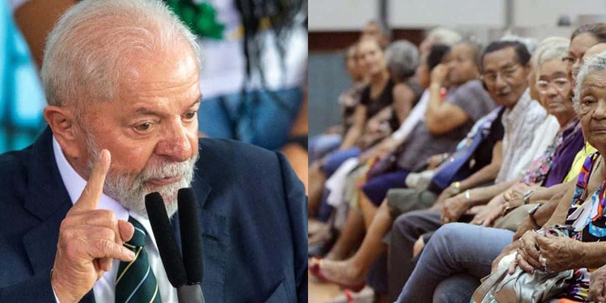 Presidente Lula / Idosos - Montagem TVFOCO