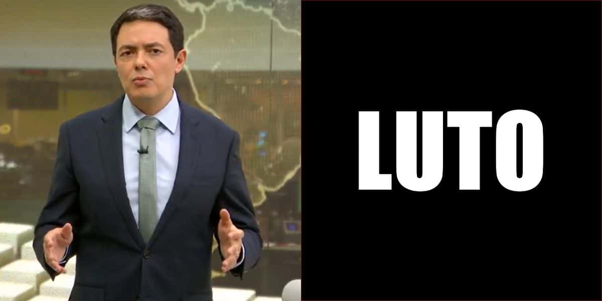 Alan Severiano substituiu César Tralli no Jornal Hoje (Foto: Reprodução / TV Globo)