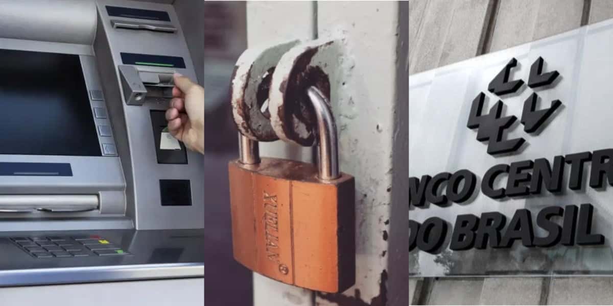 O adeus de dois bancos gigantescos no Brasil após falência - Foto: Montagem