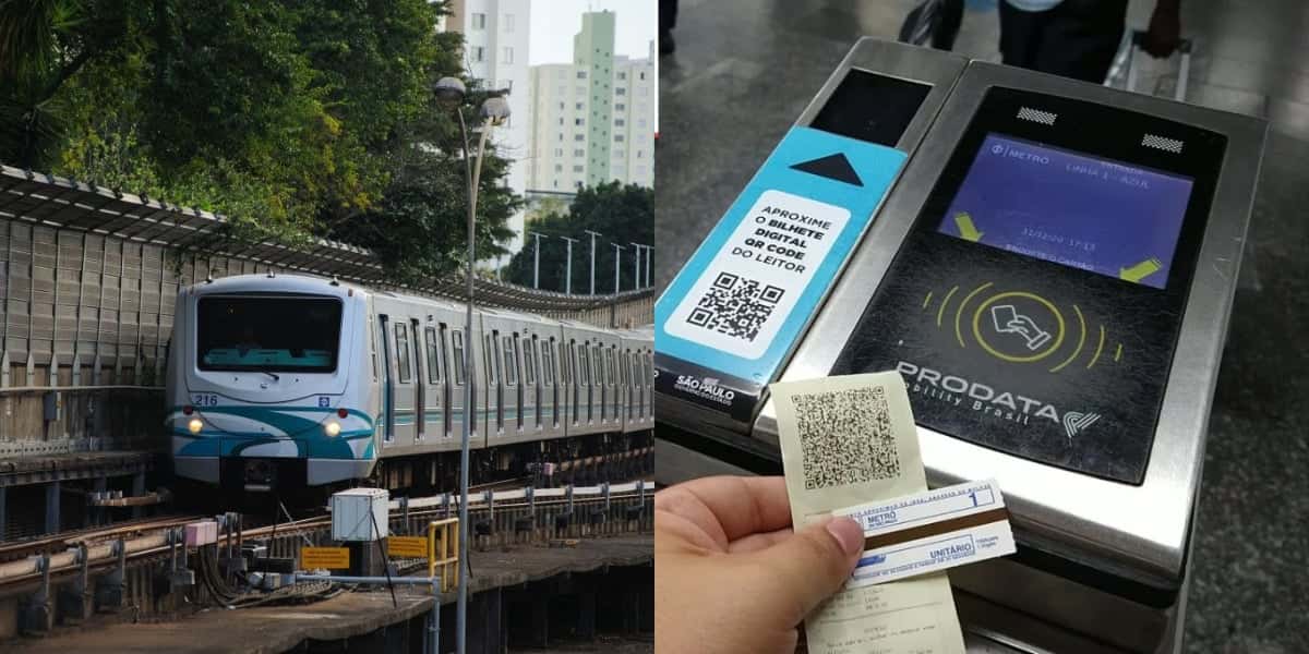 Metrô de São Paulo ganha isenção pela CPTM (Foto: Divulgação)
