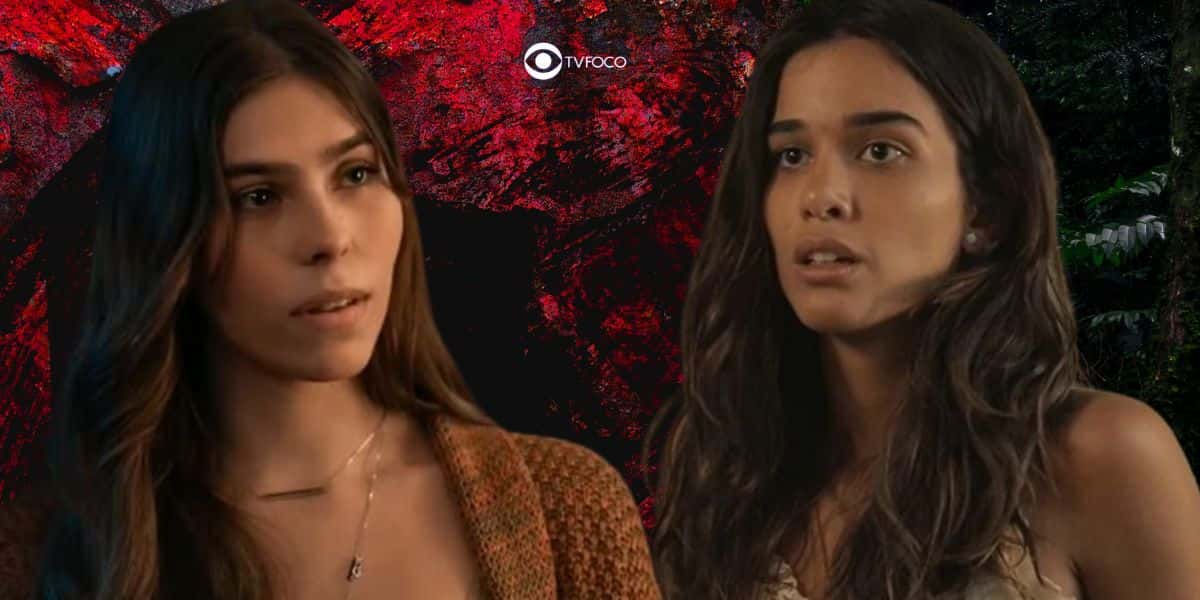 Buba e Mariana em Renascer (Foto: Reprodução / Globo / Montagem TV Foco)
