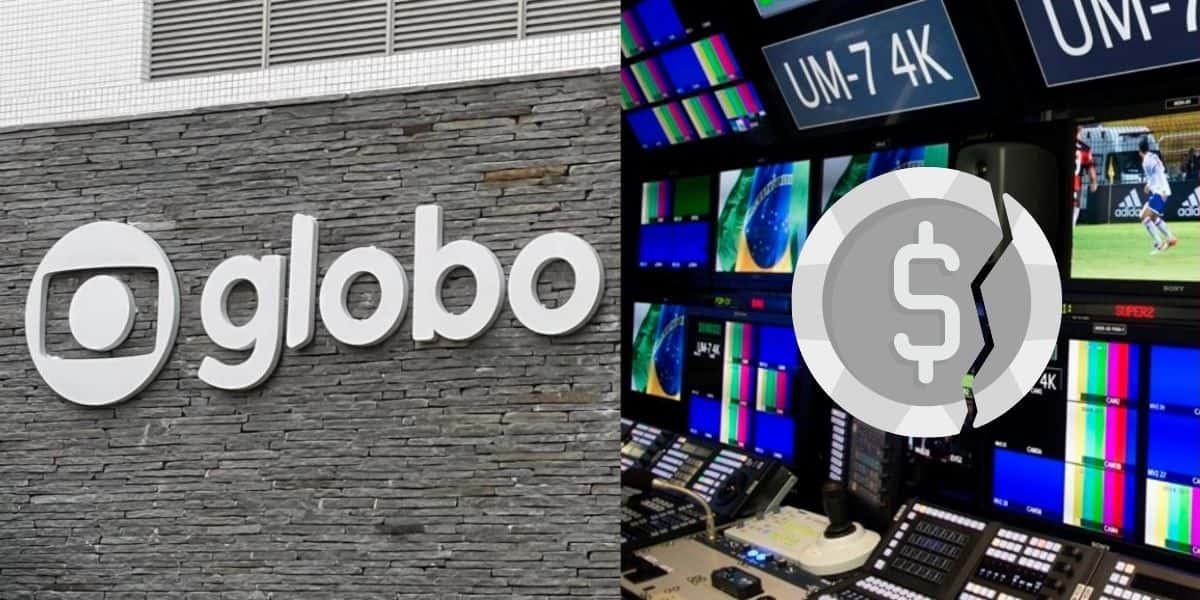 Fachada da Globo e emisorra de TV (Foto: Reprodução / Globo / Canva)