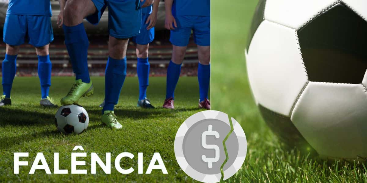 Falência de time de futebol (Foto: Reprodução / Canva)