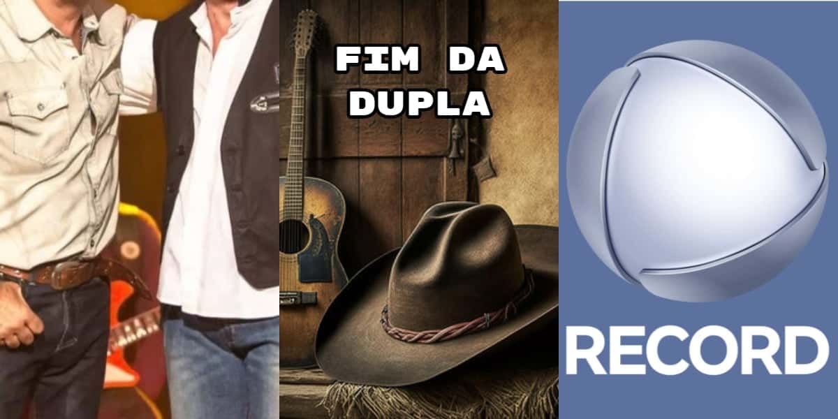 Fim da dupla sertaneja é anunciado na Record (Foto: Divulgação)