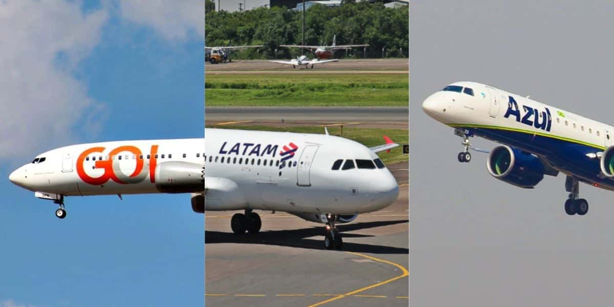 2 companhias aéreas armam fusão que paralisa o Brasil (Reprodução: Montagem TV Foco)