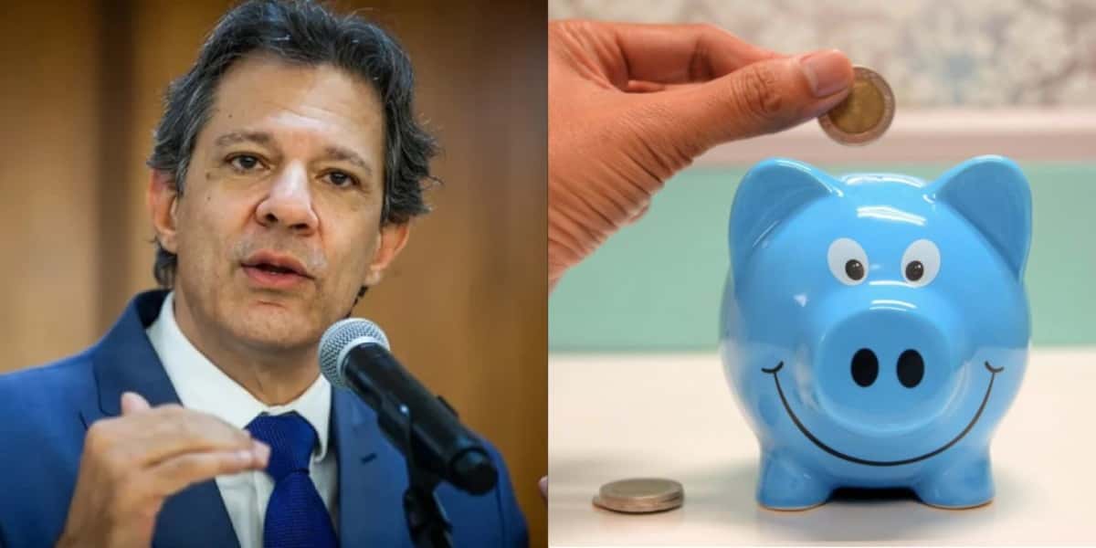 Haddad faz alerta urgente sobre a poupança - Foto: Montagem