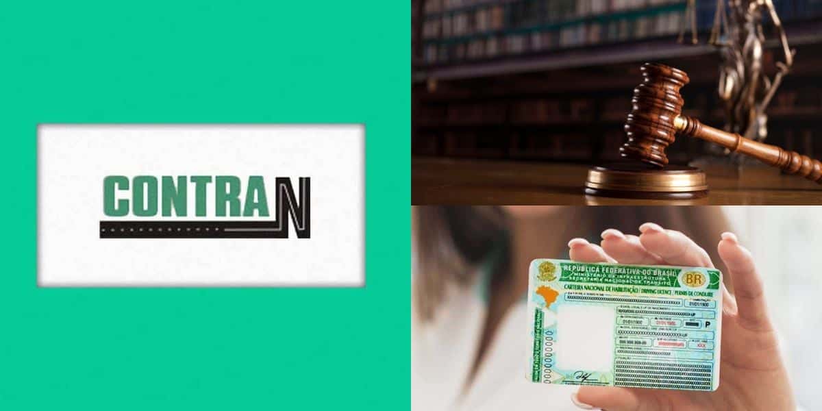 Conatran crava fim da CNH para lista de veículos (Reprodução: Montagem TV Foco)
