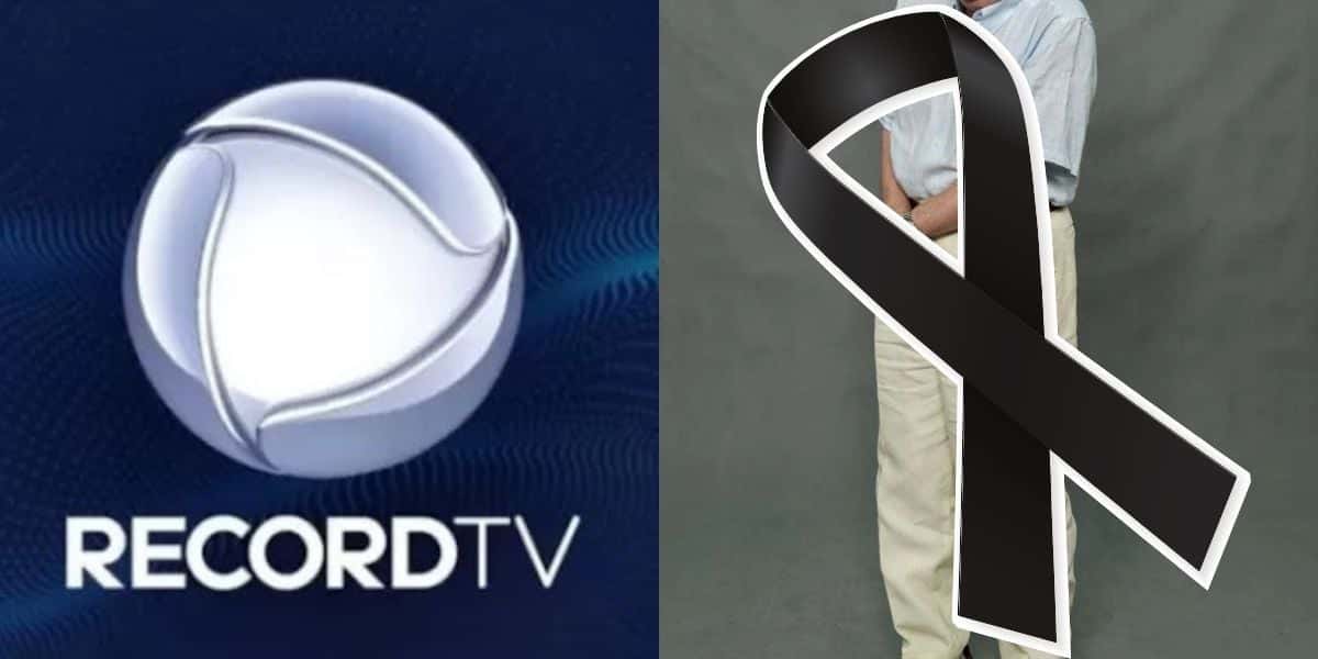 Uma celebridade da Globo faleceu e teve repercussão na Record (Reprodução: Montagem TV Foco)