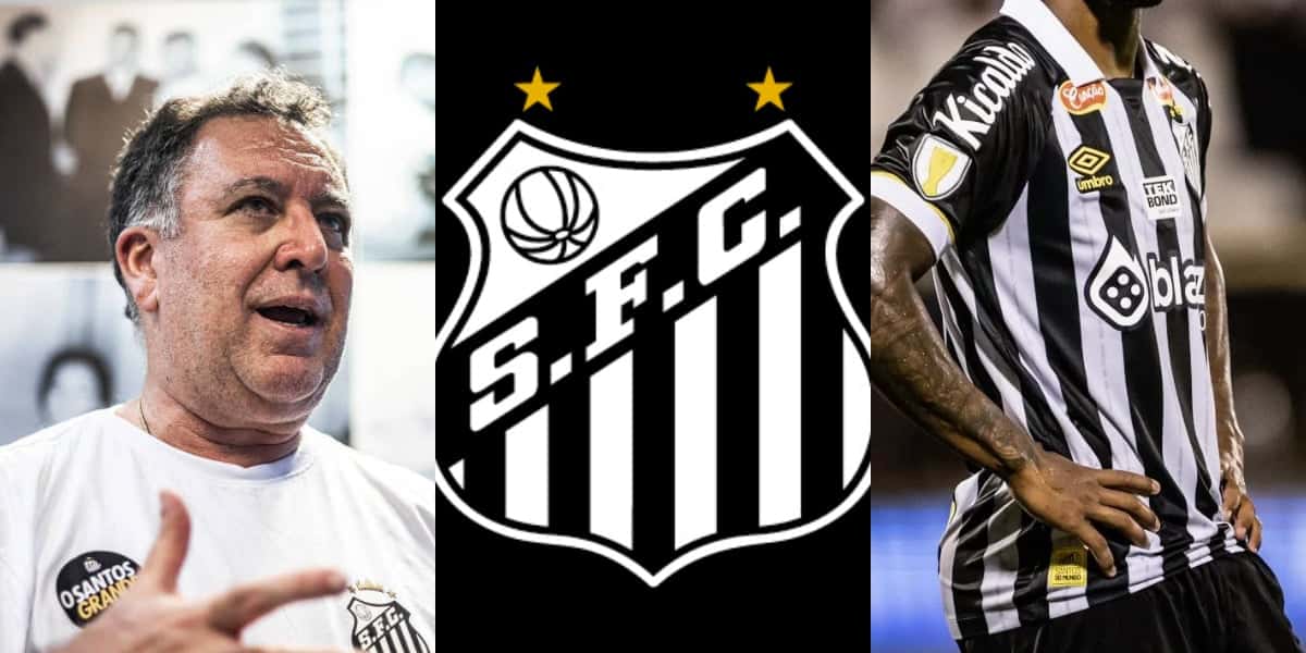 Marcelo Teixeira deixa craque sair do Santos (Foto: Divulgação)