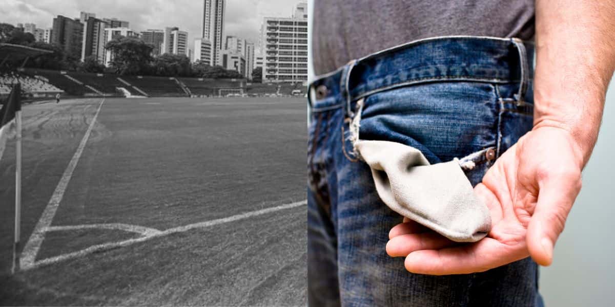 Clube de futebol teme por falência e tem dívida milionária (Reprodução: Montagem TV Foco)