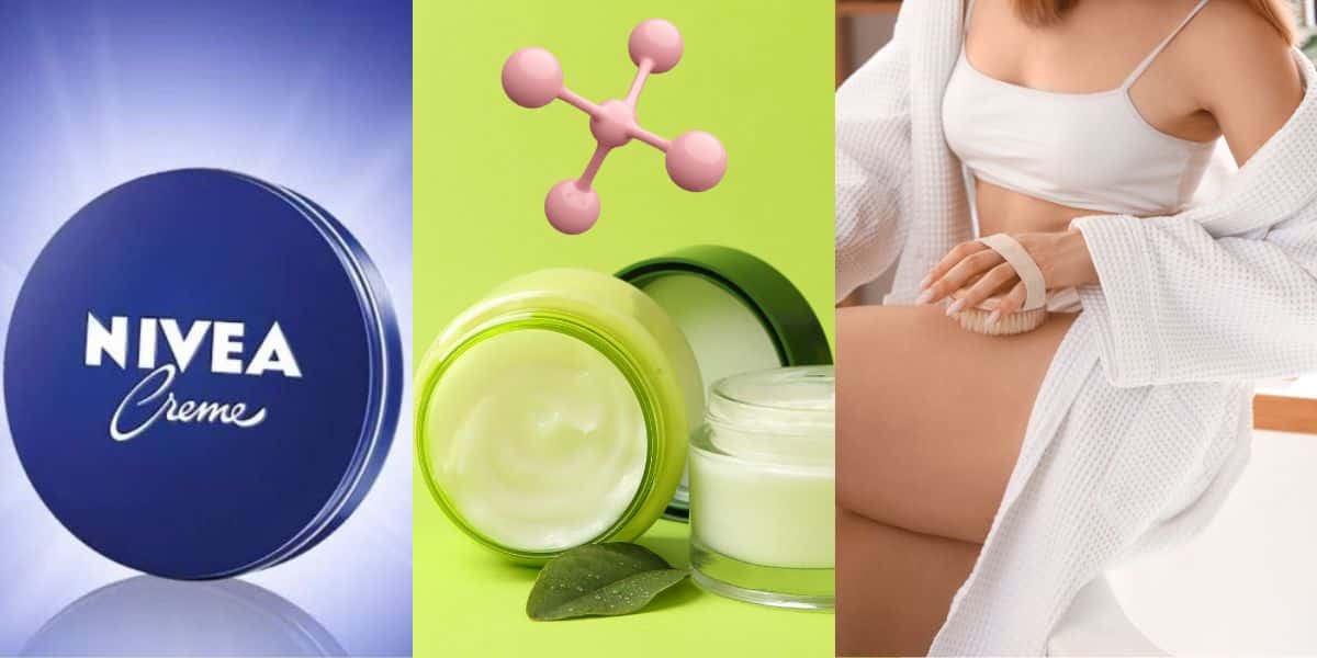 Nivea, creme e mulher sem celulite (Foto: Reprodução / Canva)