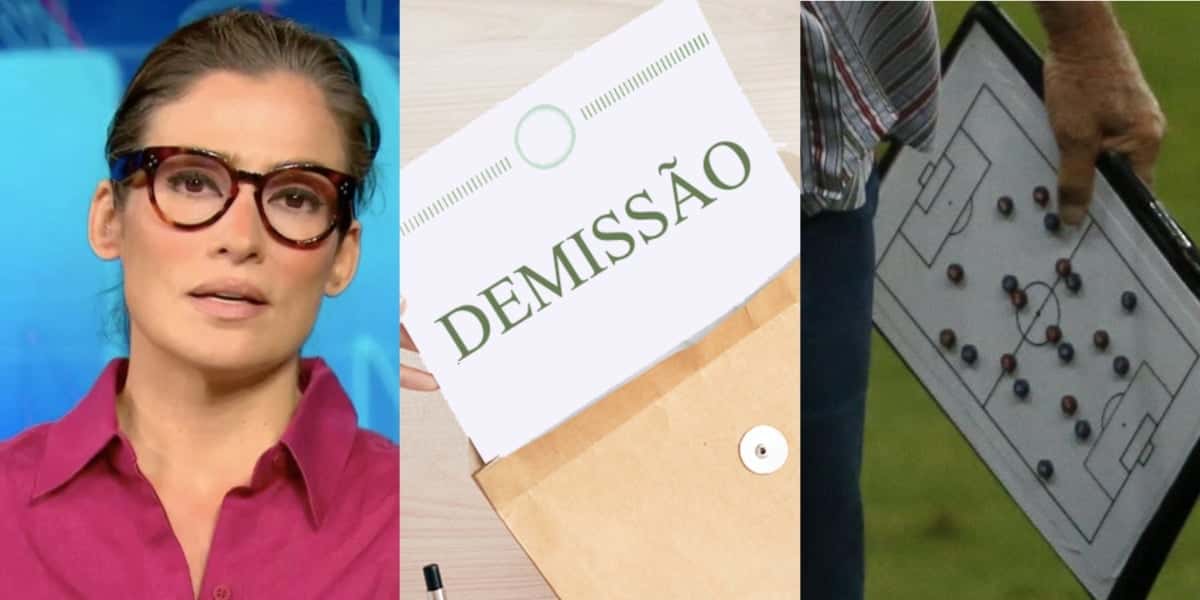 Renata é obrigada a paralisar o JN com demissão de técnico da série A - (Foto: Reprodução / Internet)