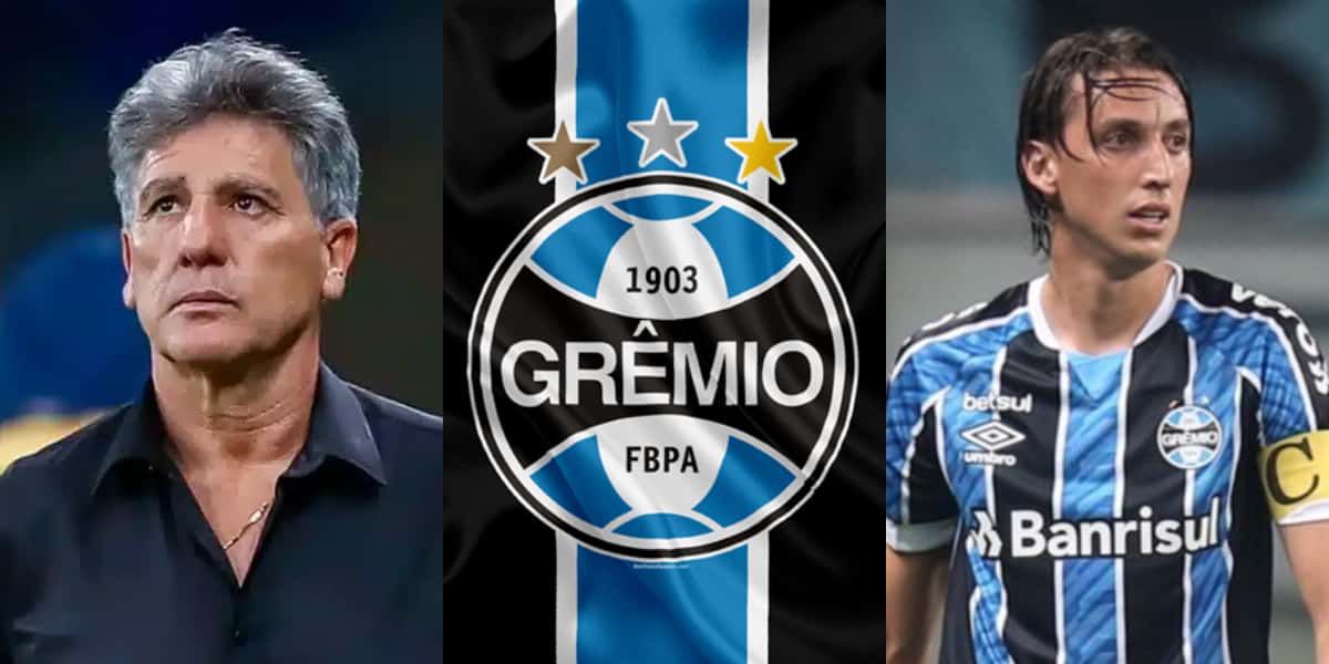 Renato Gaúcho perde Geromel no Grêmio (Foto: Divulgação)