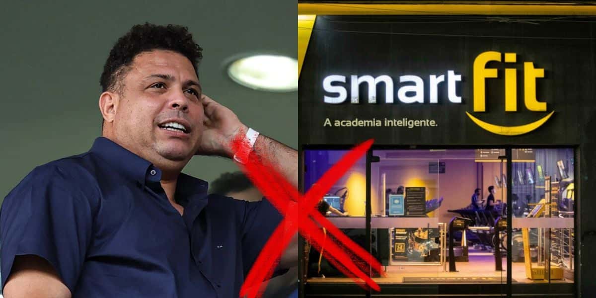 Ronaldo é dono de academia rival da Smart Fit (Reprodução: Montagem TV Foco)