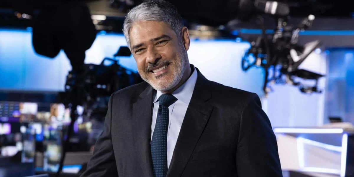 William Bonner é âncora e editor-chefe do Jornal Nacional (Foto: Divulgação / TV Globo)