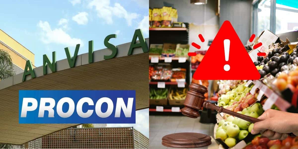 Procon acaba de desmascarar 3 mercados e ANVISA crava ordem (Reprodução/Montagem/Canva)