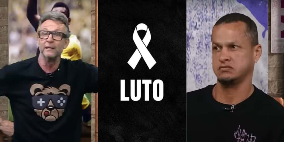 Neto interrompe o Donos da Bola e até Souza perde chão com luto (Reprodução/Montagem/Canva/Band)