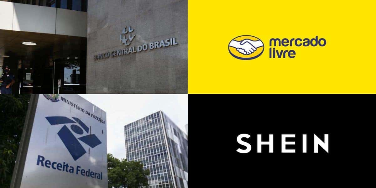Banco Central e Receita armam nova lei com substituto do real (Reprodução/Montagem/Canva/Poder 360)