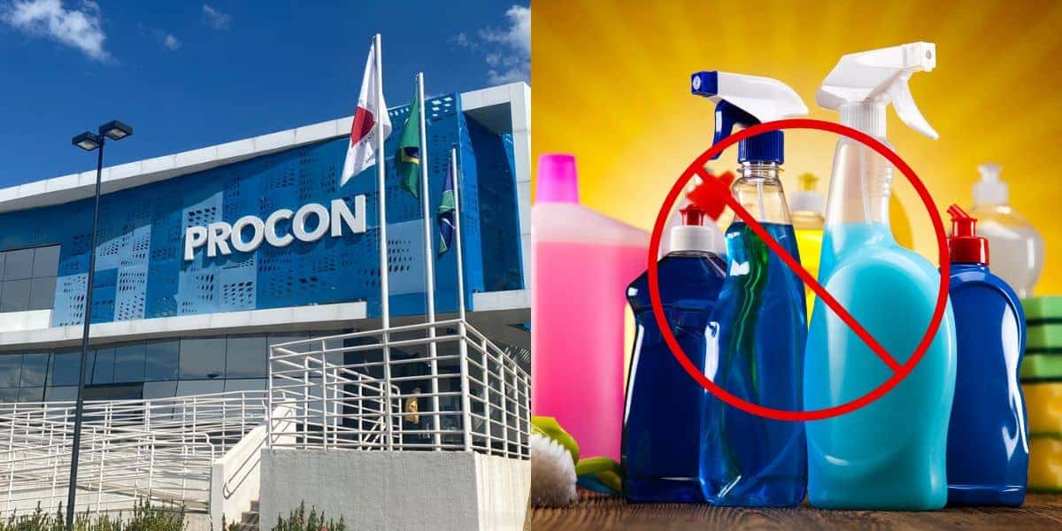 Procon arranca 116 produtos de limpeza amados em maio (Reprodução/Montagem/Canva)